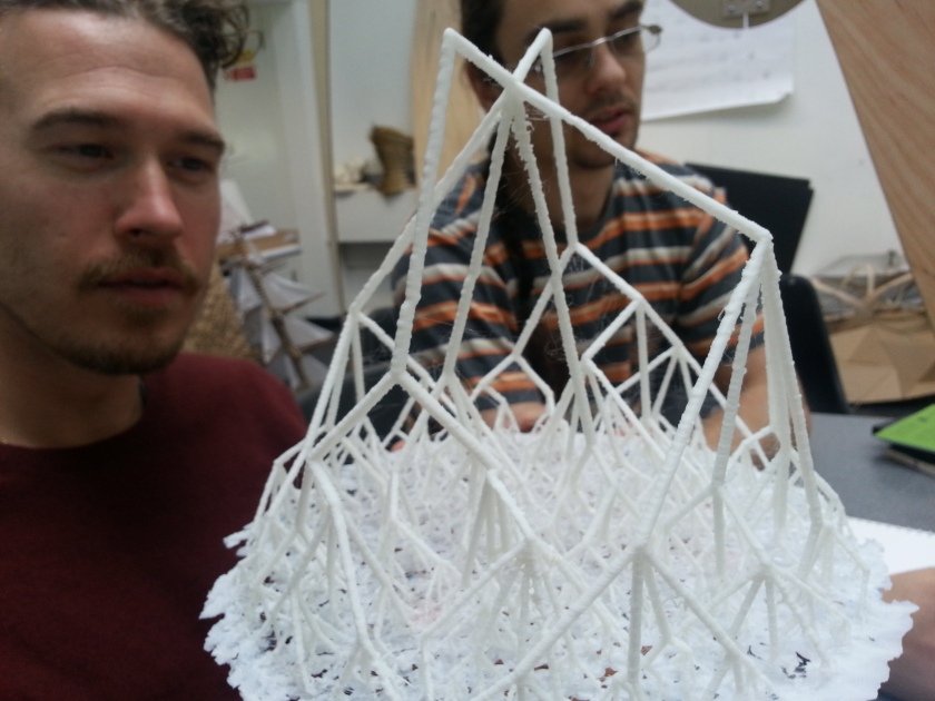 Andrei Jippa's 3D printed Urban Utopia model
