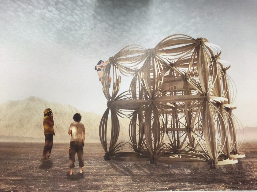Joe Leach's early proposal for Burning Man